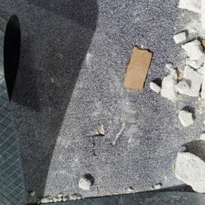 Damaged waterproofing membrane in Torquay